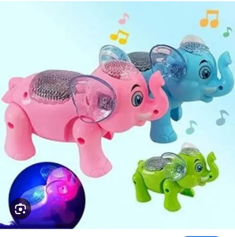 Lighting music elephant
