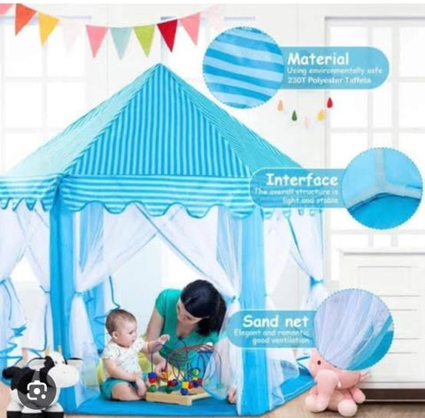 Tent castle house