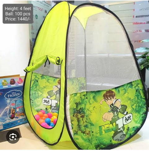 Tent house with 50 ball