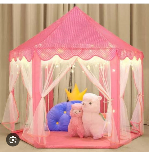 Tent castle house