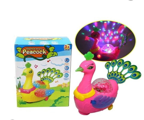Light music peacock